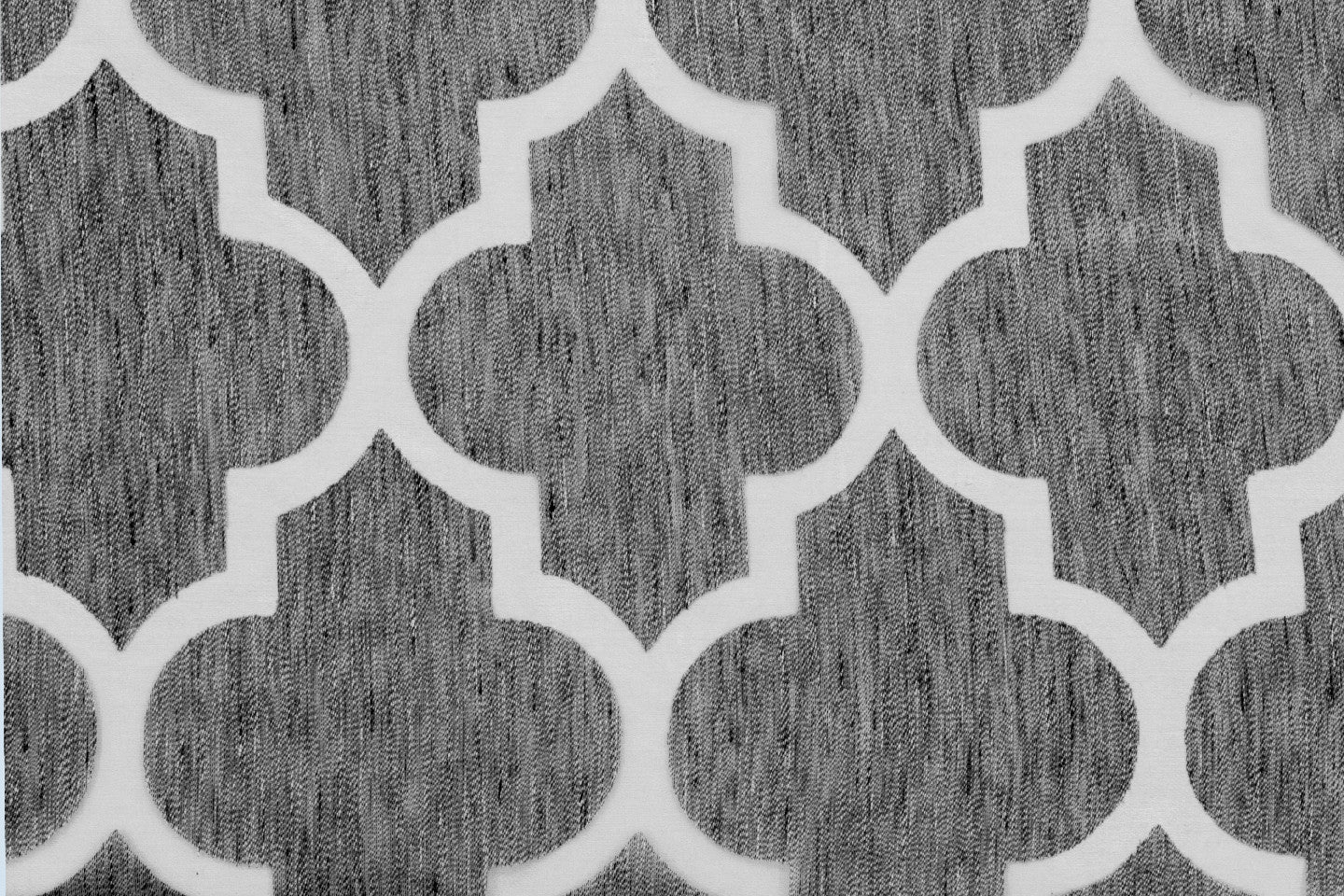 Gothic - Extra wide Burn-out light Linen Mix fabric