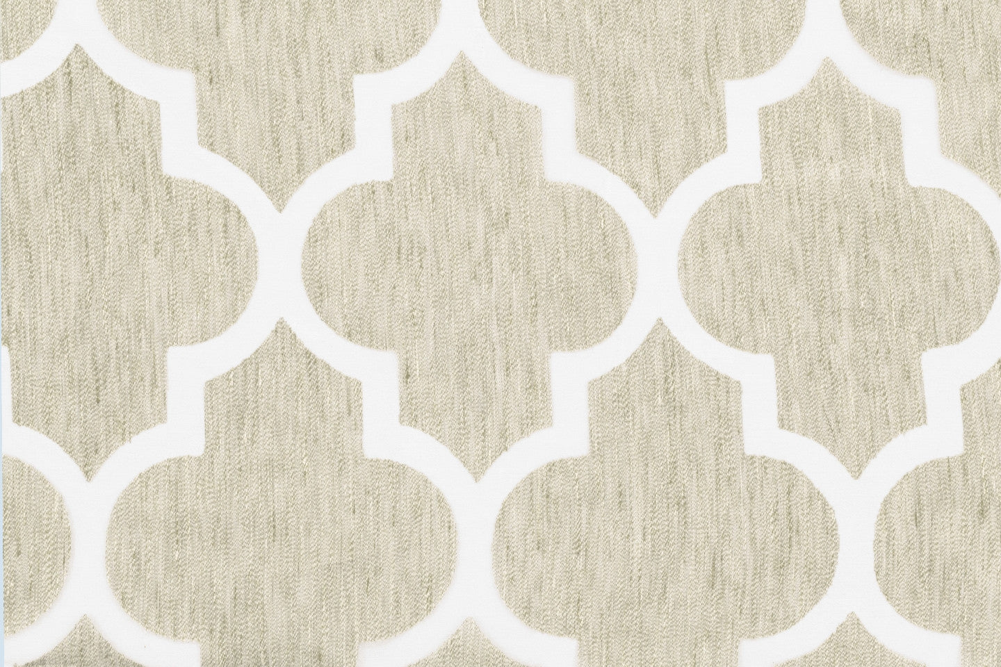 Gothic - Extra wide Burn-out light Linen Mix fabric