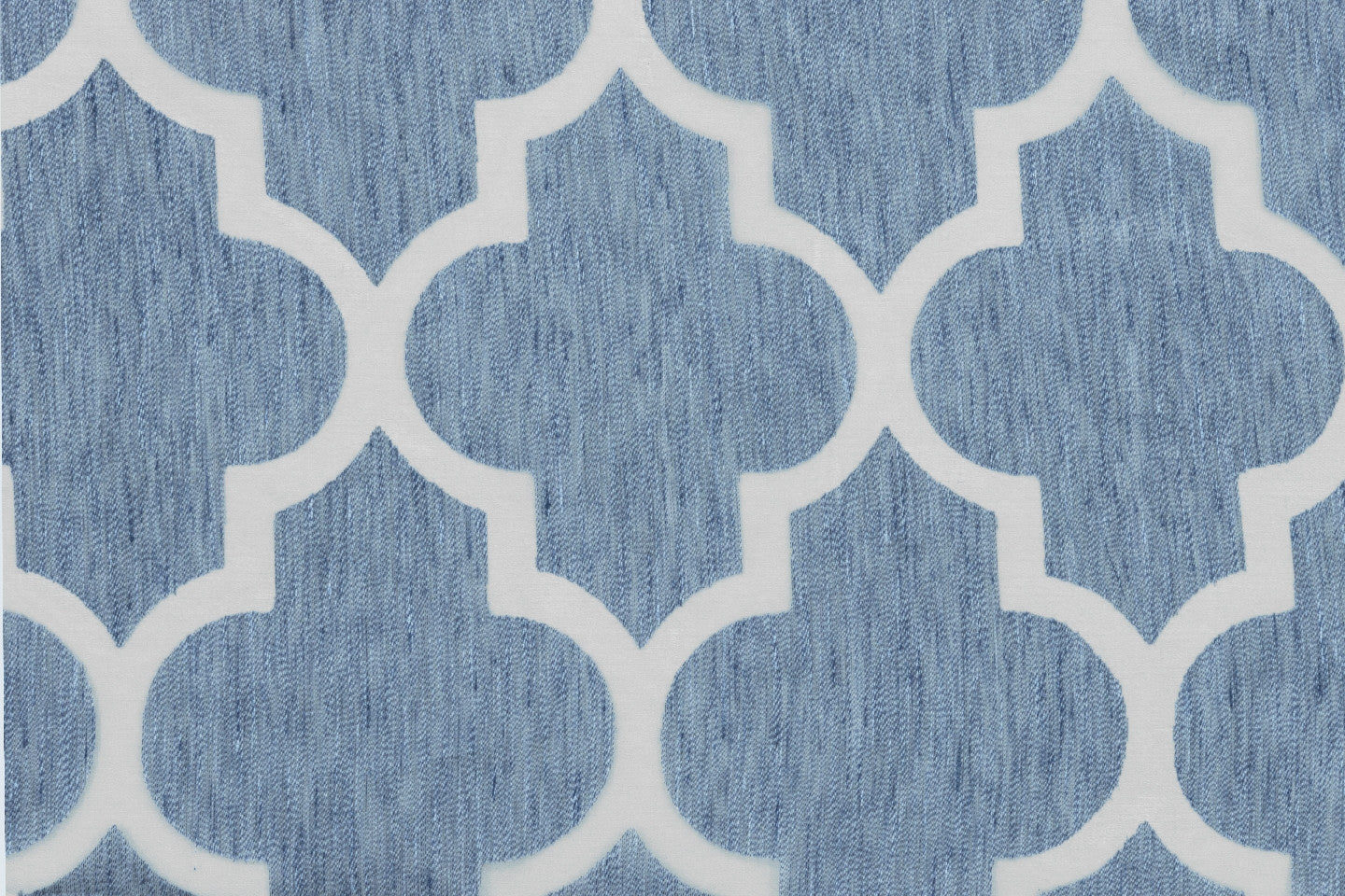Gothic - Extra wide Burn-out light Linen Mix fabric