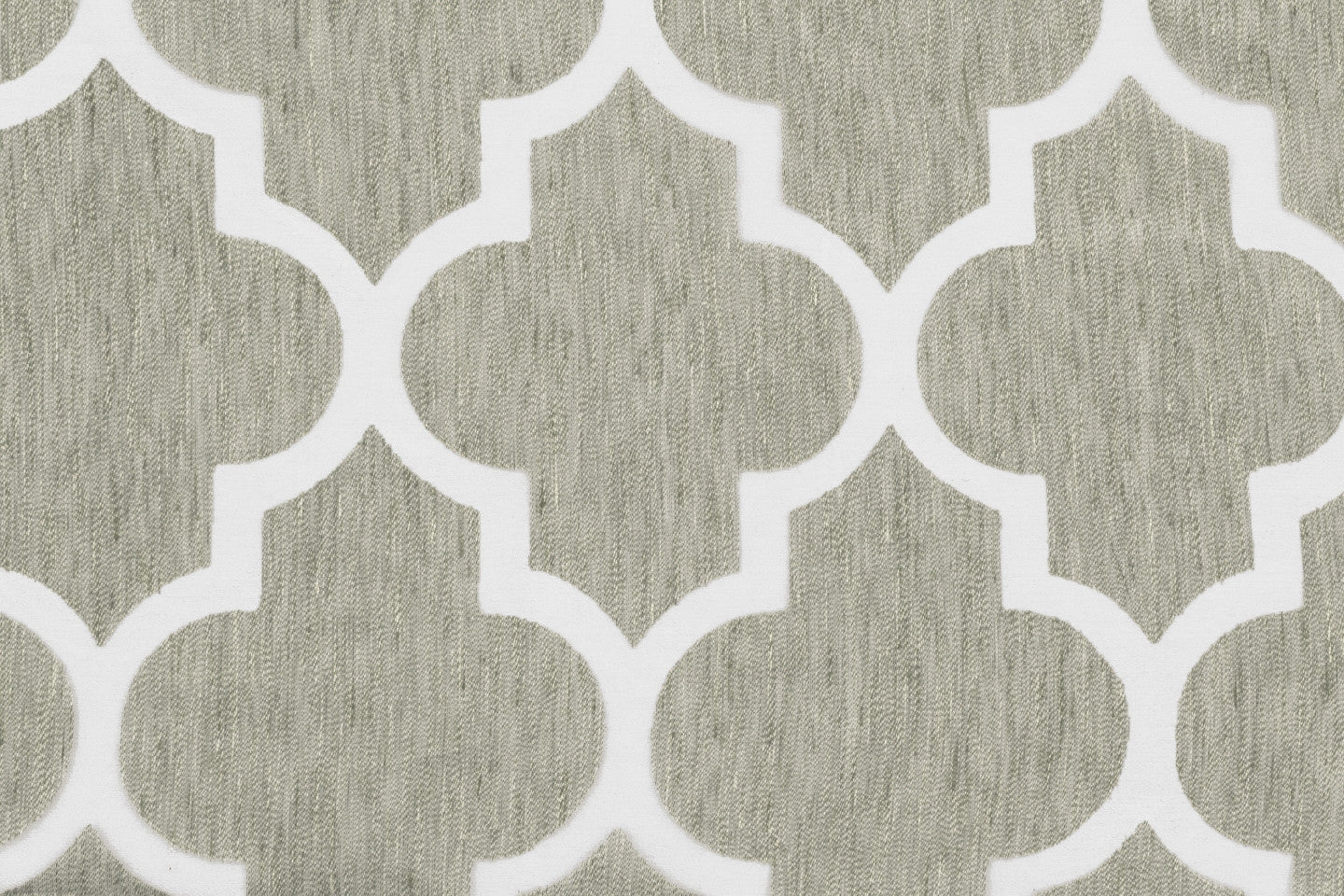 Gothic - Extra wide Burn-out light Linen Mix fabric