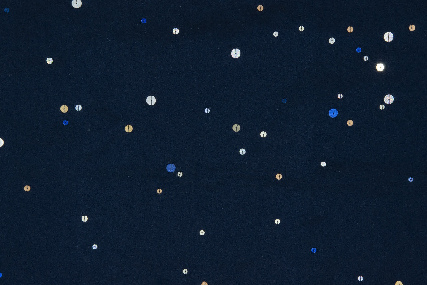 Jubilee - Hand sewn sequins on silk