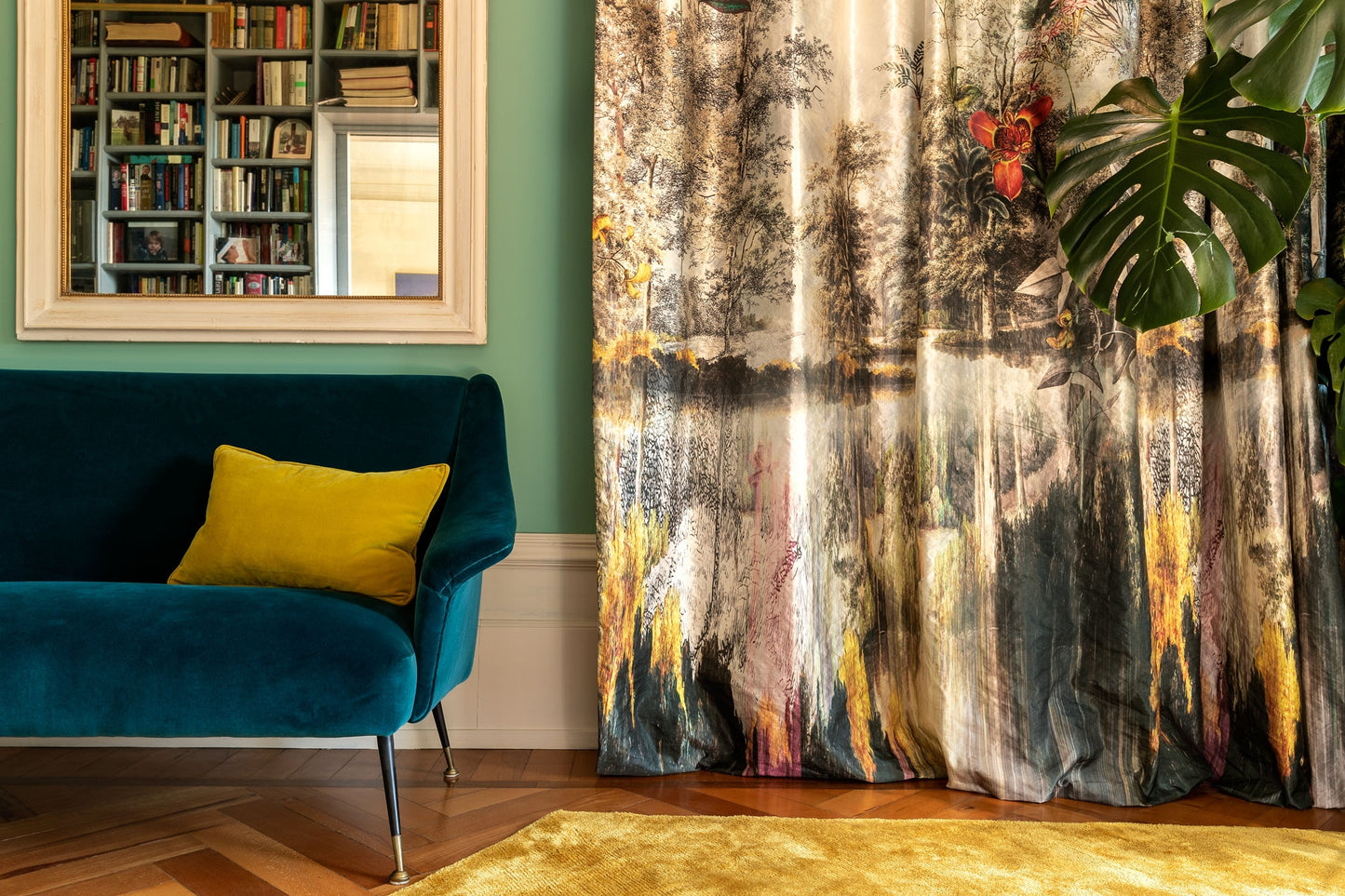Newtopia - Printed avant-garde landscape fabric