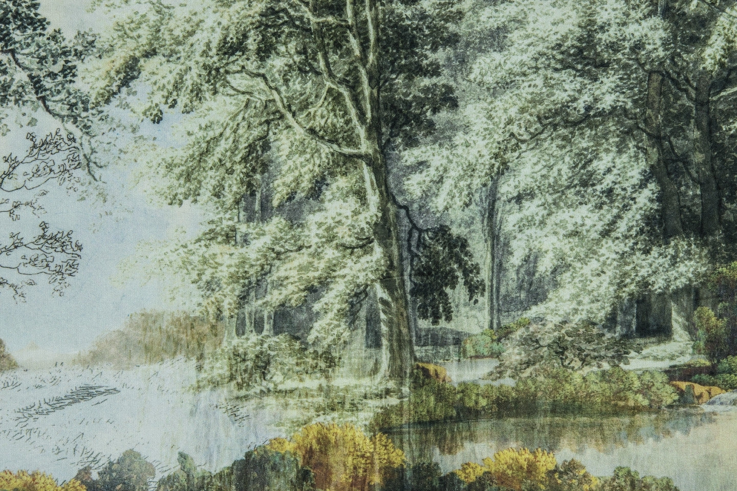 Newtopia - Printed avant-garde landscape fabric