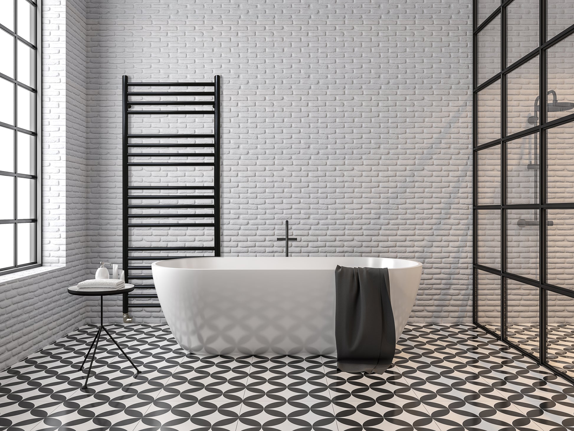 Couth & Co. design packages option 3 bathroom designs