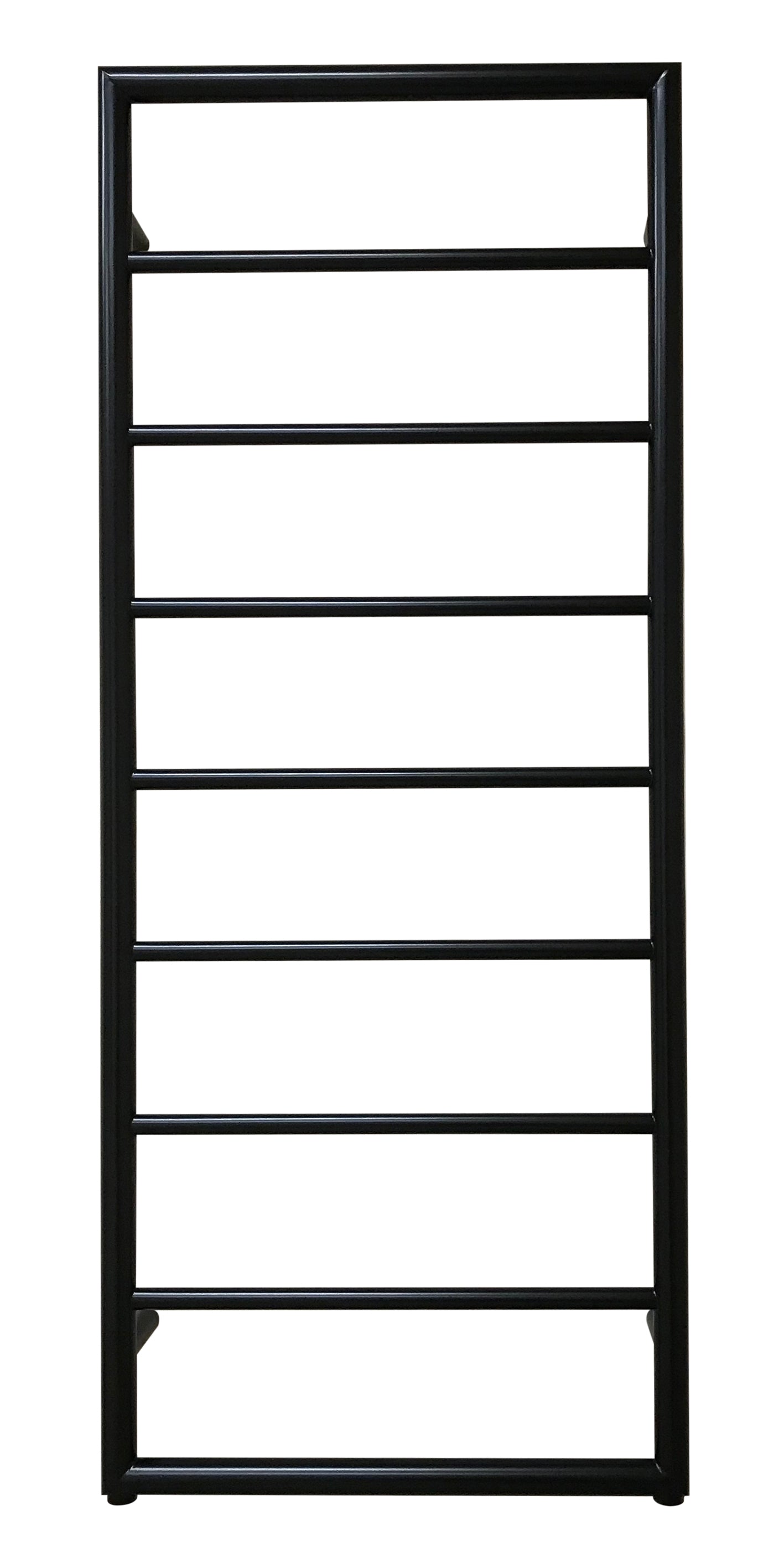 Heated Black Towel Rails - Framed Ladder radiator 1260