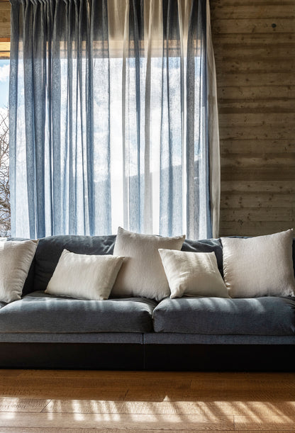 Chevron Stripe - Linen Voile