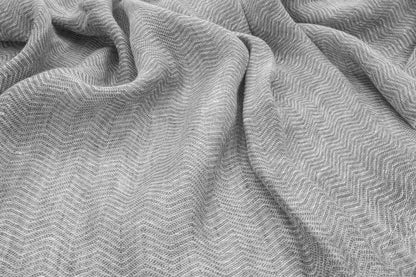 Chevron - Extra wide Linen Voile