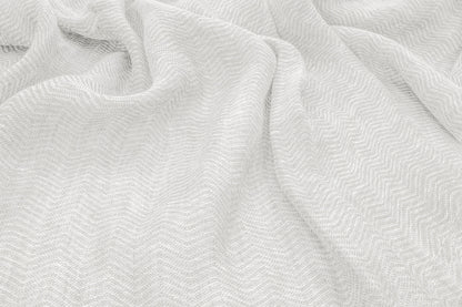 Chevron - Extra wide Linen Voile