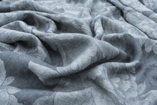 Flowers - Extra wide Jaquard Linen