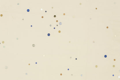 Jubilee - Hand sewn sequins on silk