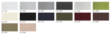 Shade IV 220R Roller Blind fabric colour options - Glare and Heat Protection