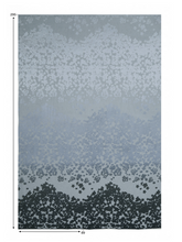 Villa Taranto - Extra wide Devore Ombre sheer