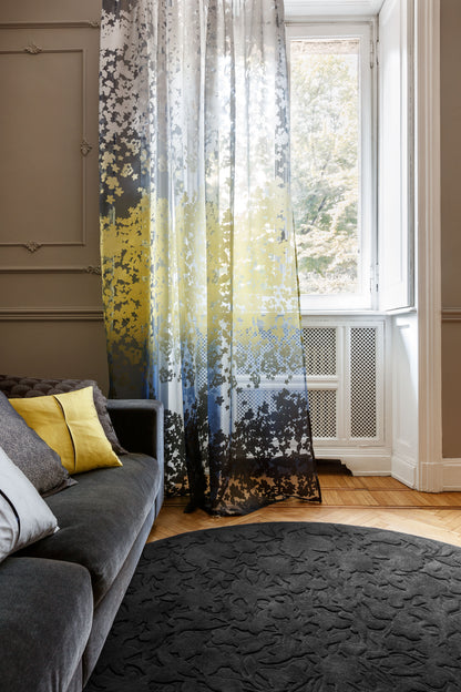 Villa Taranto - Extra wide Devore Ombre sheer